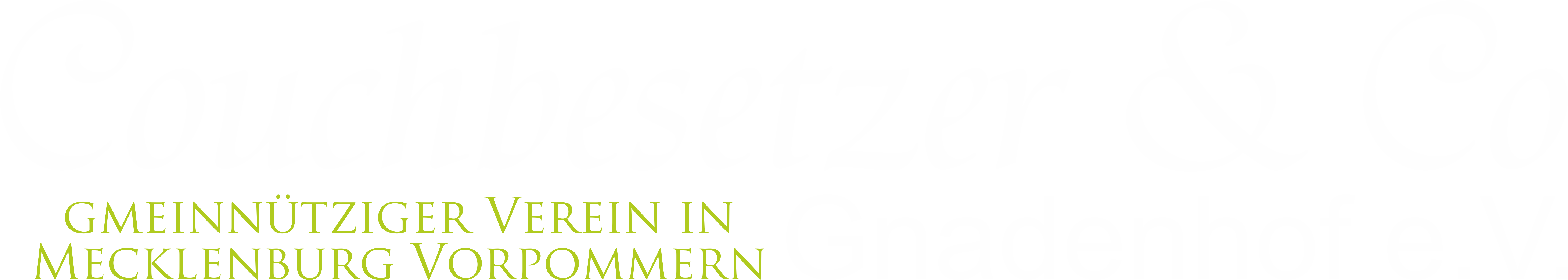 Couchbesetzer & Co Gnadenhof e.V.